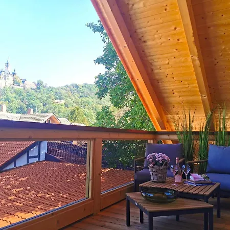 Mit Schlossblick In 펜션 베르니게로데